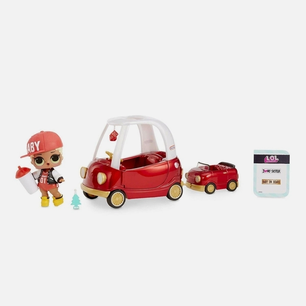 L.O.L. Surprise! Furniture Set with Doll Crazy Coupe. - Picture 2 of 3